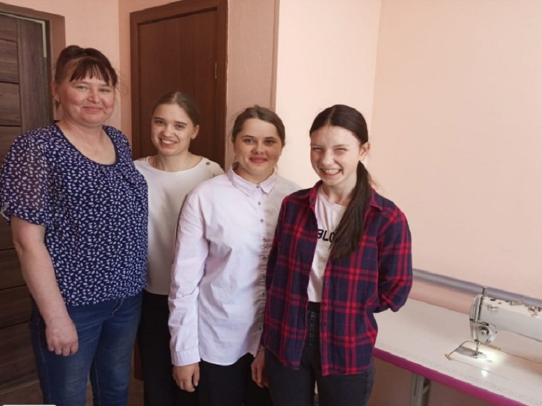 Экскурсия в швейную мастерскую..